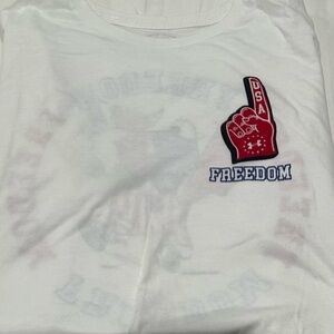 Under Armour Freedom USA White T-Shirt